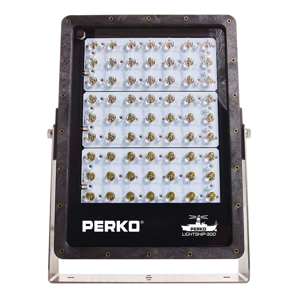 Perko Lightship 300 LED High Performance Floodlight 1224V Black 1643300F0B